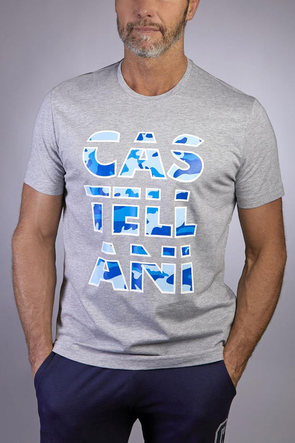 Castellani Camo Graphic T-shirt