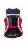 Clayclo Olympia Skeet Vest Red Large
