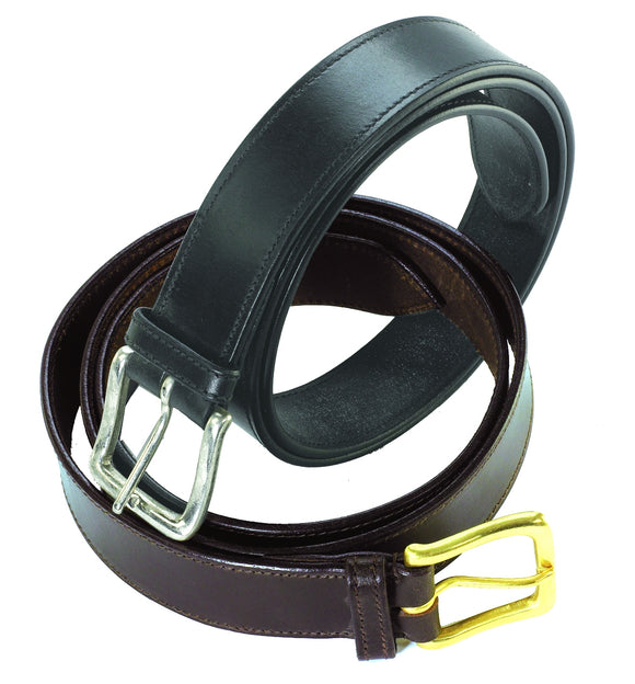 Patrick Leather Belt-Black-XL