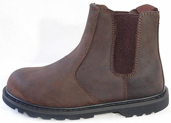 Maxsteel Boots-Brown-Size 12