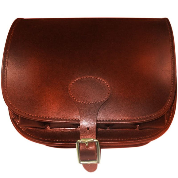 Teales Premier Leather Loader Bag - Harness Brown